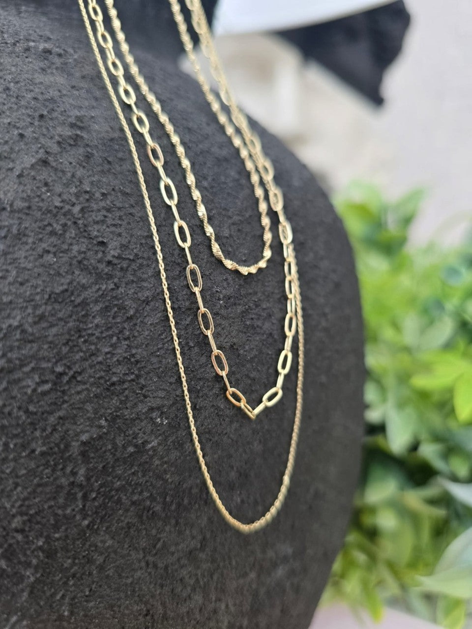 Premium Seri Kadın 3'lü Zincir Kolye