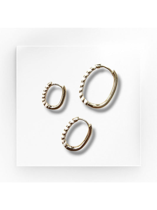 Premium Seri Kadın Mineli 3'lü Küpe Seti (KOD-9981)