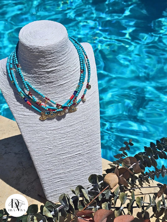 Azure Amulet Kolye (KOD-249)