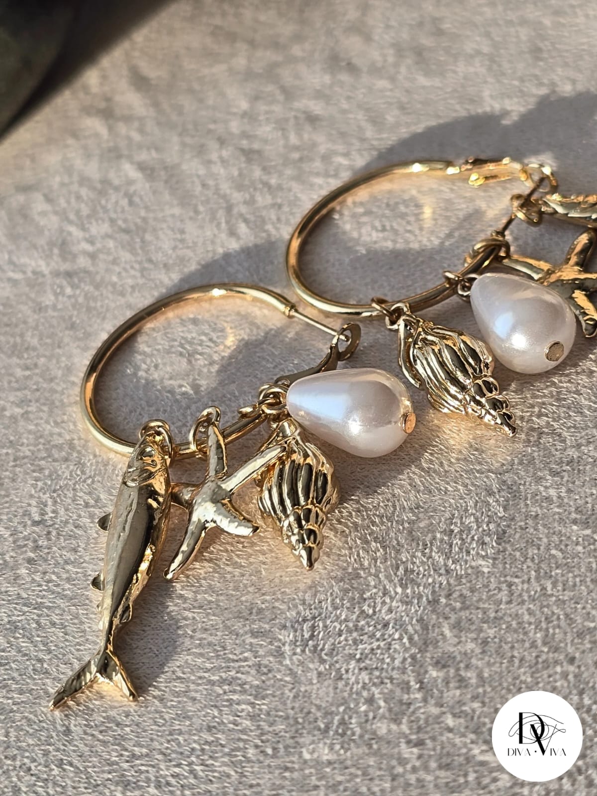 Ocean Charms Küpe (KOD-292)