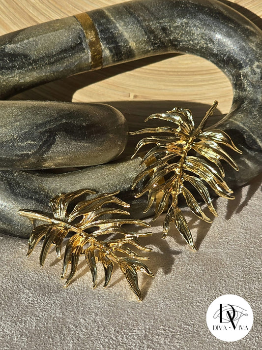 Leafline Shine Küpe (KOD-256)