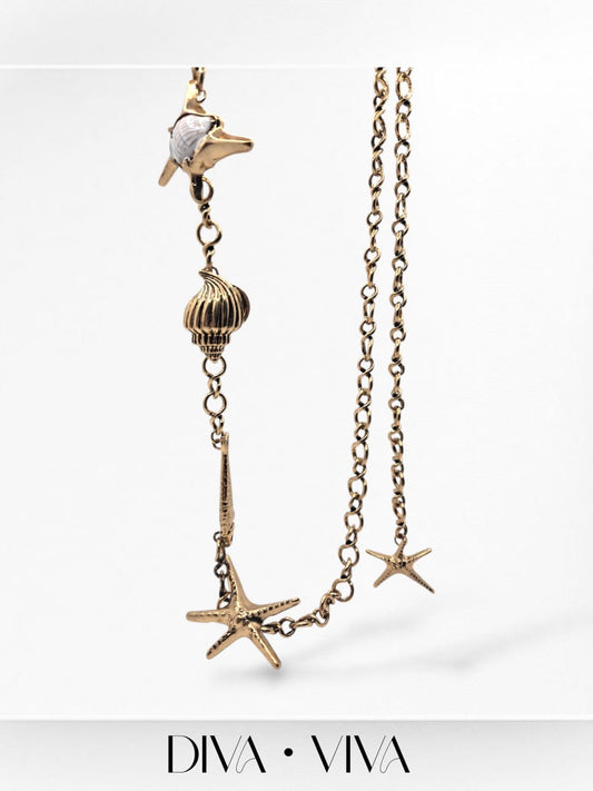 Golden Tide Kolye & Kemer (KOD-072)