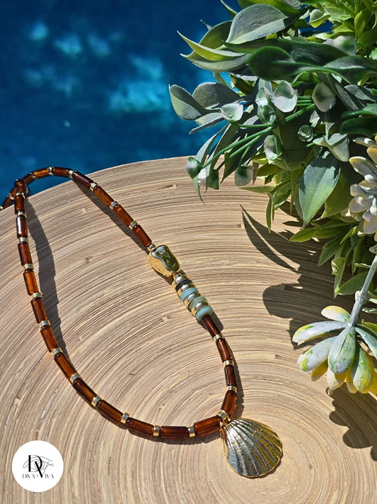 Aurea Oyster Kolye (KOD-285)