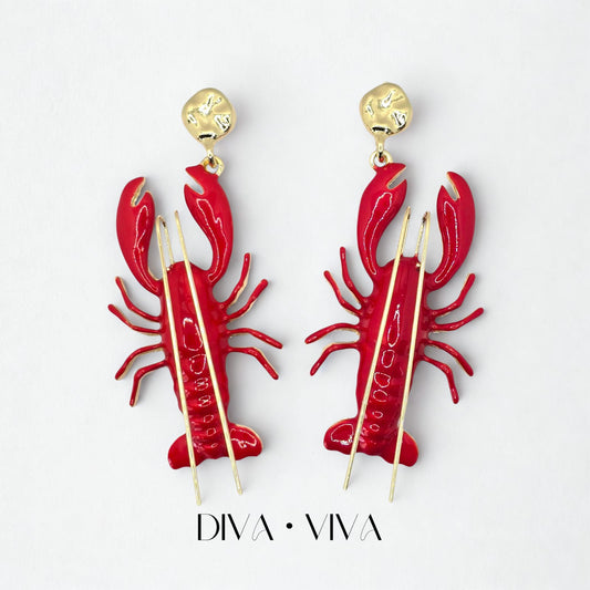 Lobster Luxe Küpe (KOD-092)