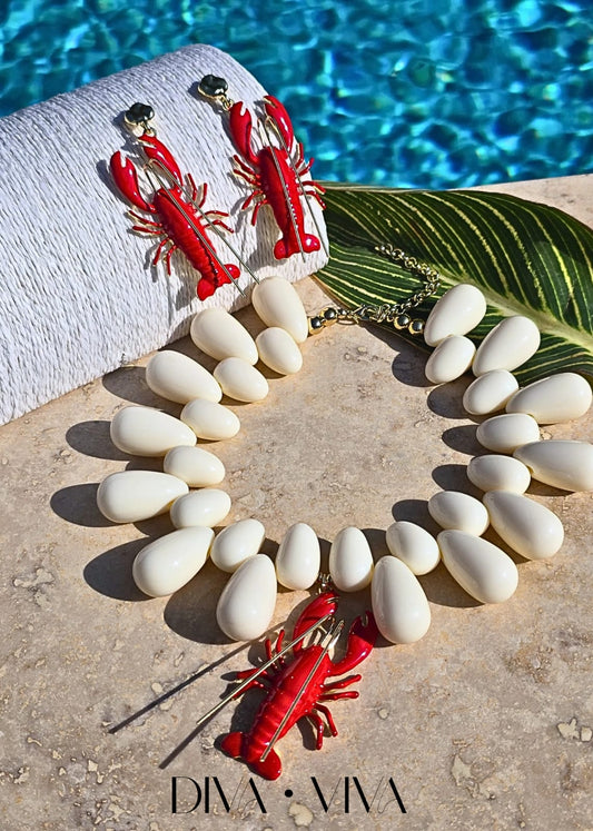 Lobster Luxe Kolye (KOD-093)