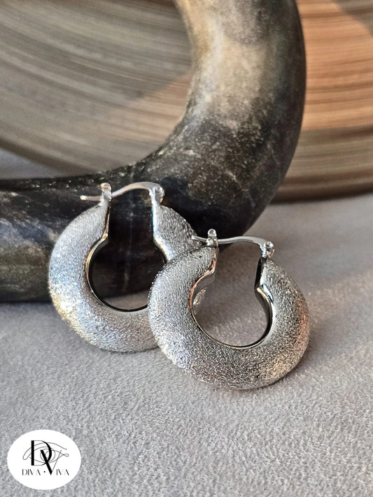 Lunar Texture Hoops (KOD-246)
