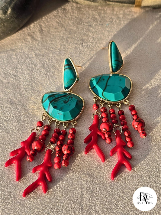 Coral Swing Küpe (KOD-289)