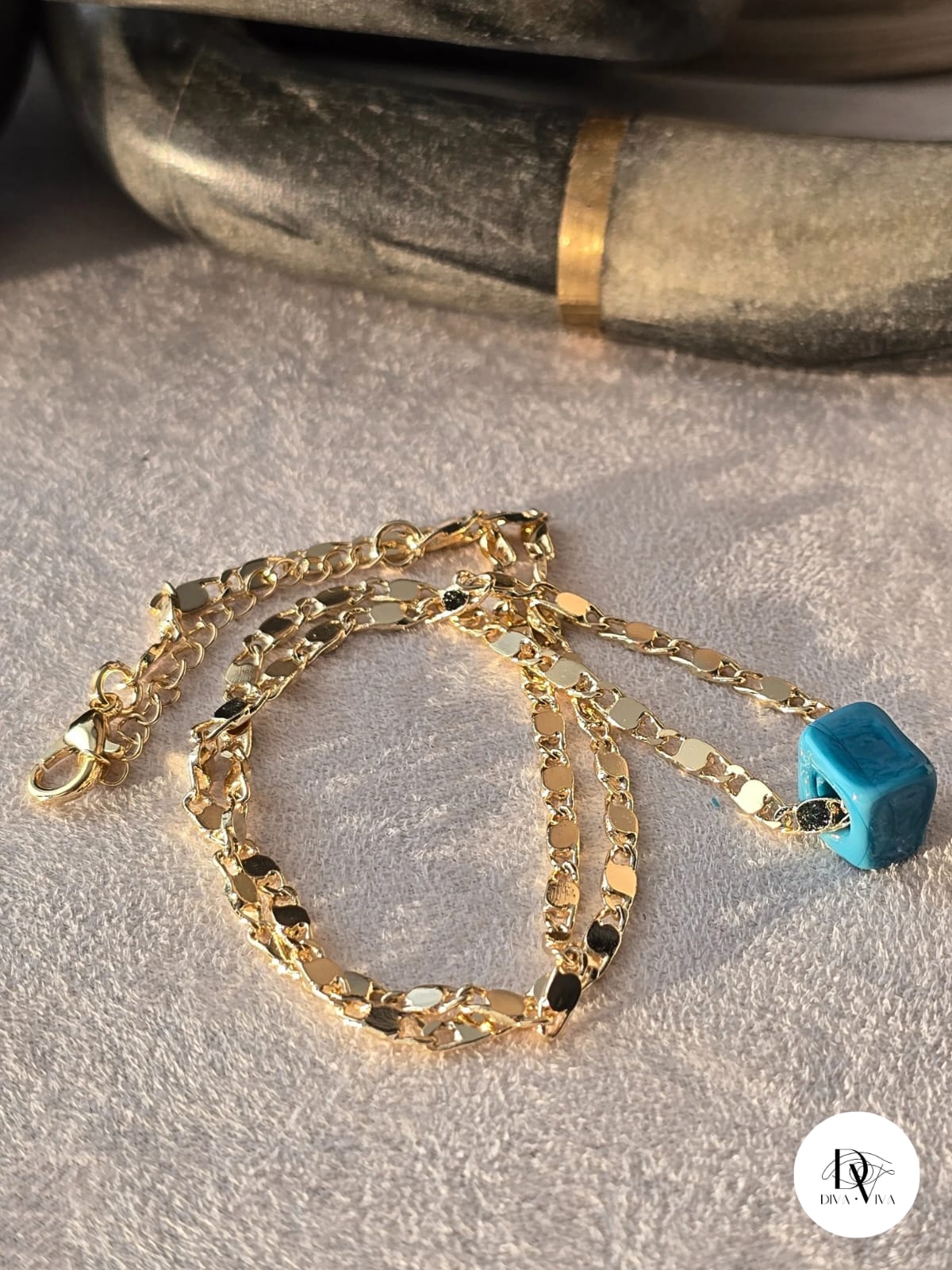 Golden Retro Kolye (KOD-287)