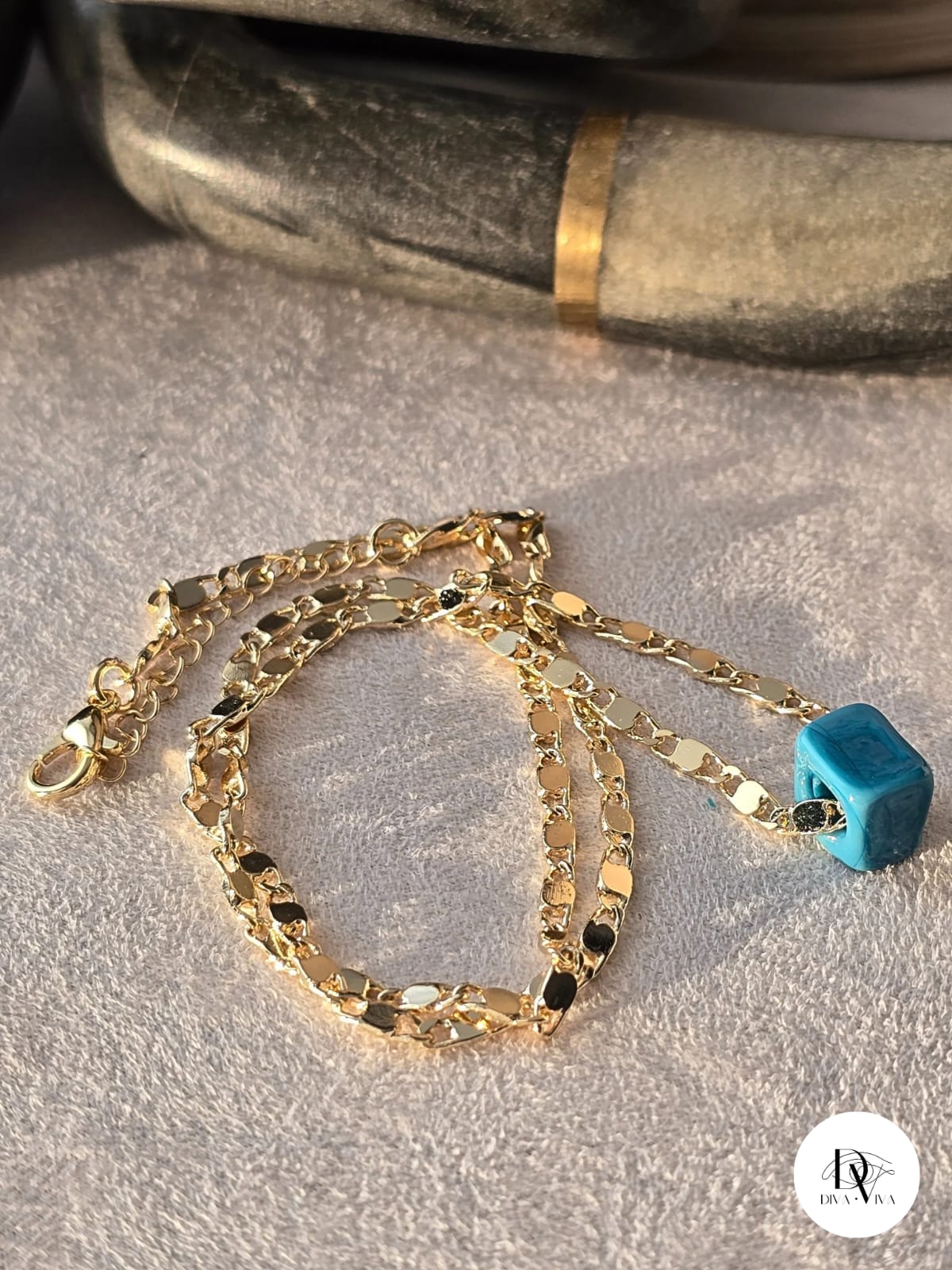 Golden Retro Kolye (KOD-287)