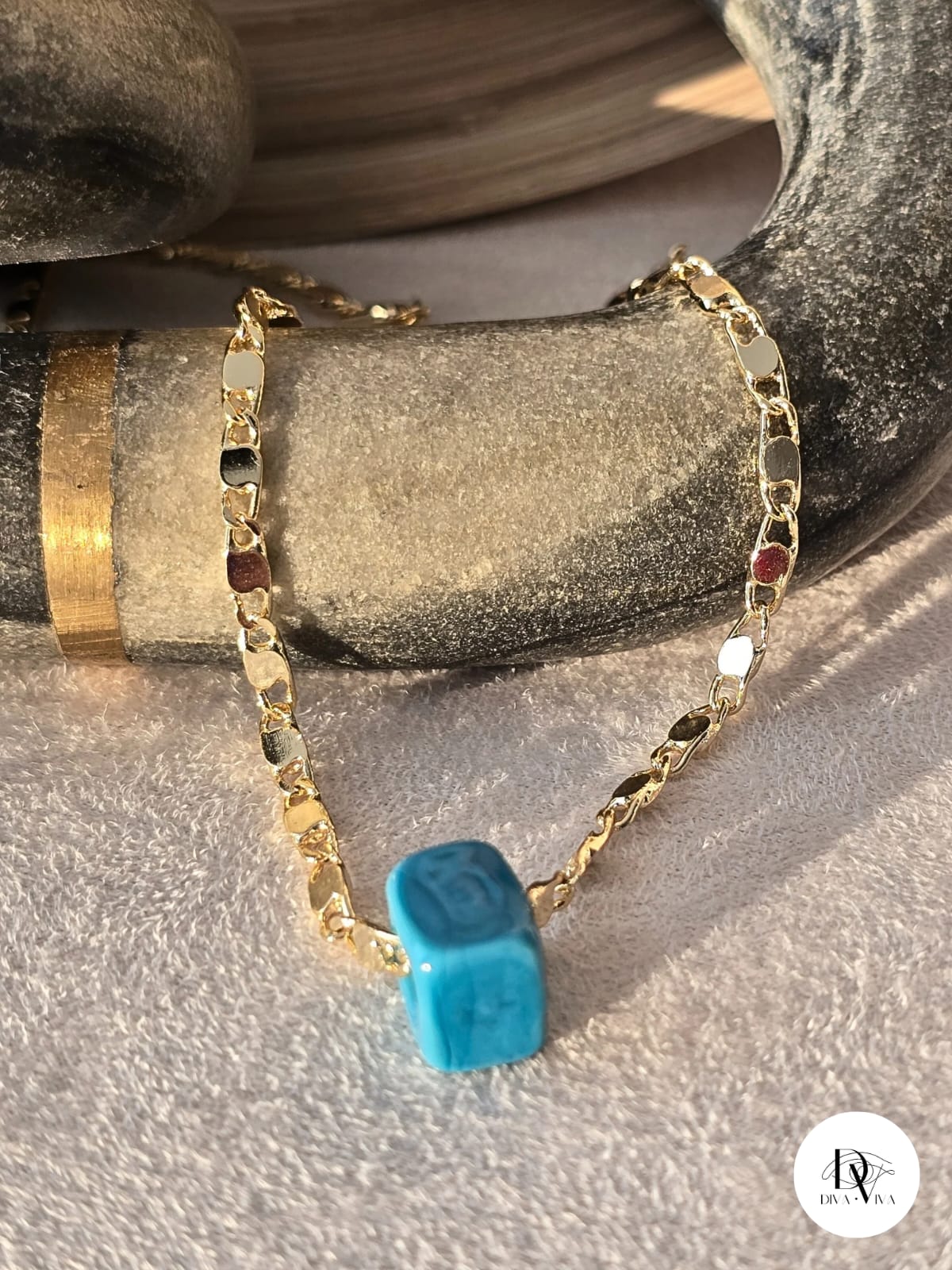 Golden Retro Kolye (KOD-287)