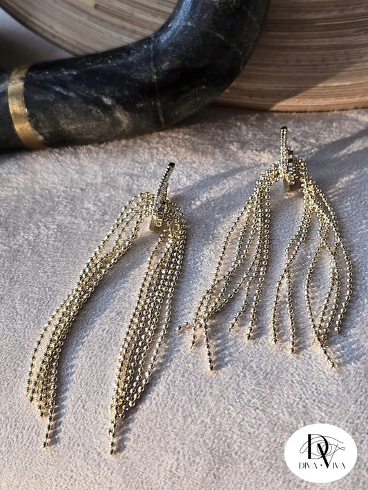 Golden Flow Küpe (KOD-239)