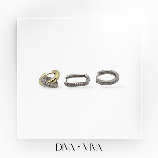 SilvaGems Küpe Seti (KOD-024)