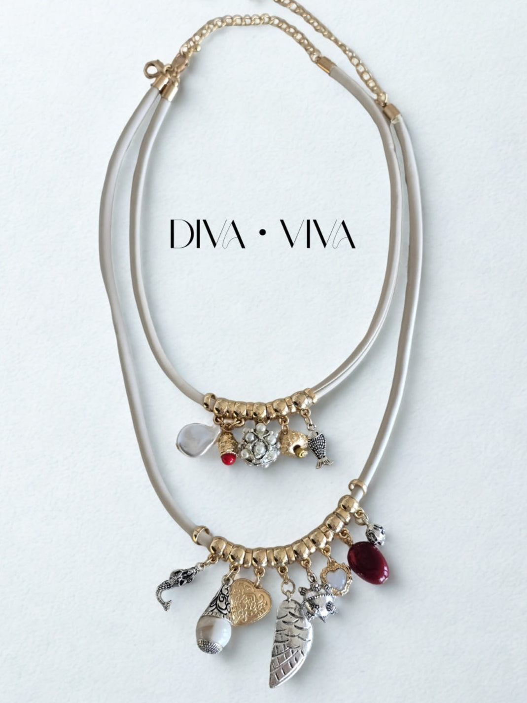 Charm Echo 2li Kolye (KOD-158)
