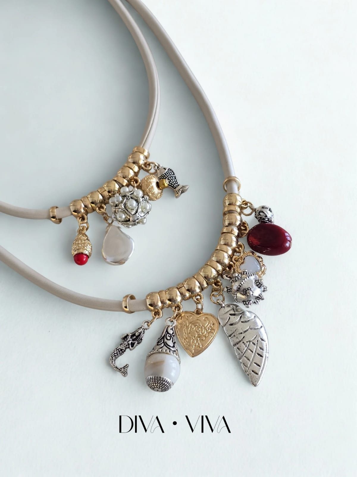 Charm Echo 2li Kolye (KOD-158)