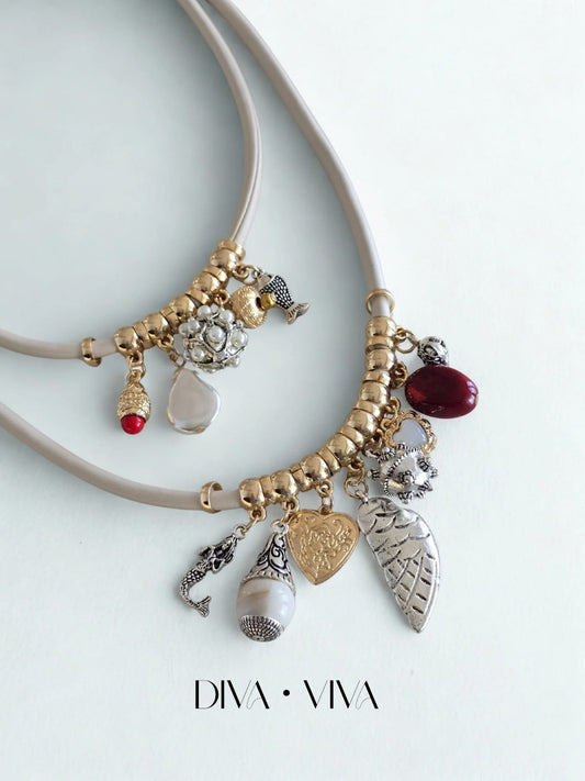 Charm Echo 2li Kolye (KOD-158)