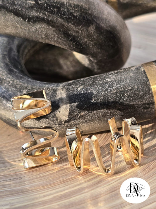 Zig Loop Küpe (KOD-235)