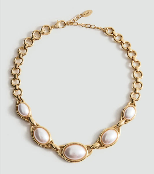 Muse Necklaces – İnci Detay Trend Kolye (KOD-368)