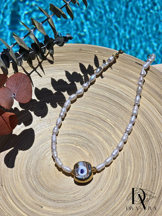 Soleia XIX – Pearl Totem Kolye (KOD-211)