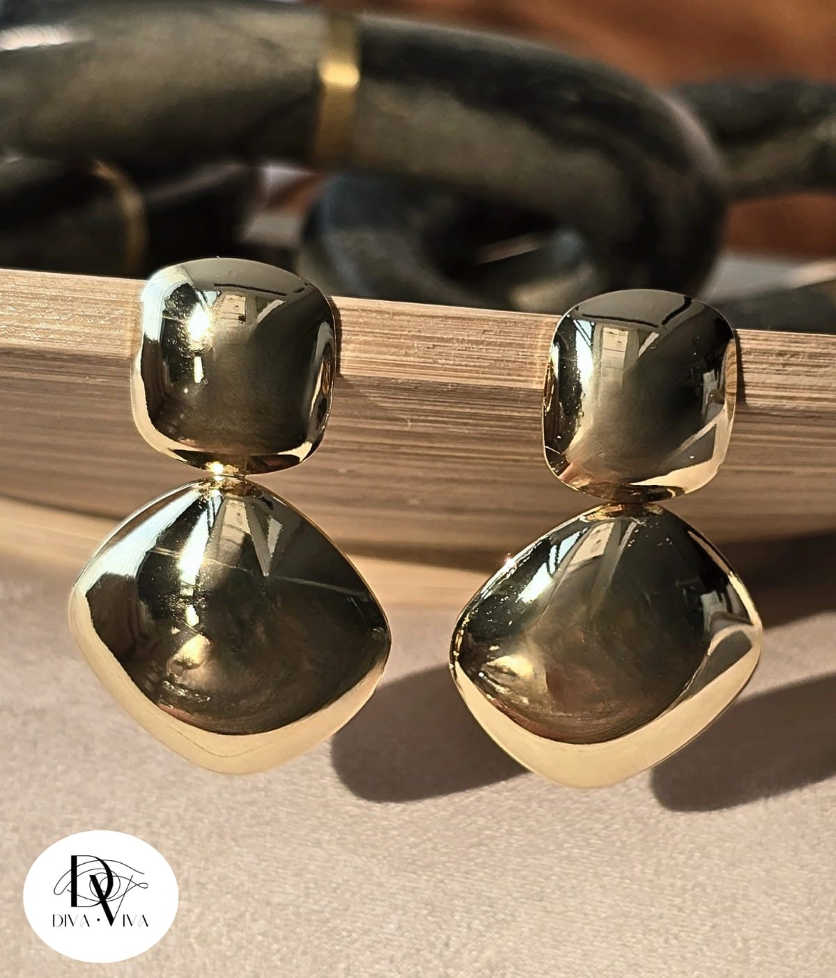 Duo Square Küpe (KOD-230)