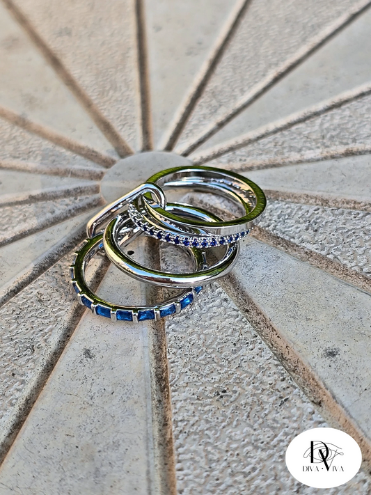 Fusion Set – 4'lü Yüzük Serisi Model 4 (KOD-222-3)