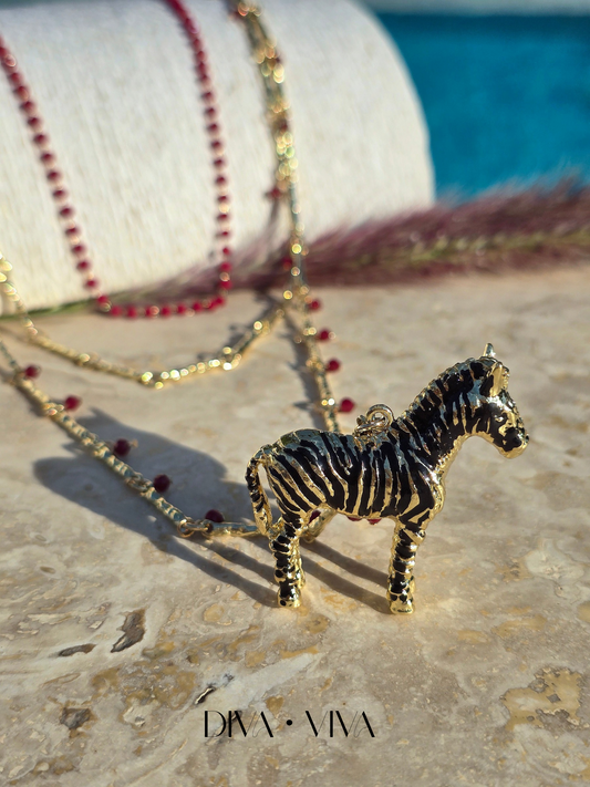 Zebra Trio Kolye (KOD-151)