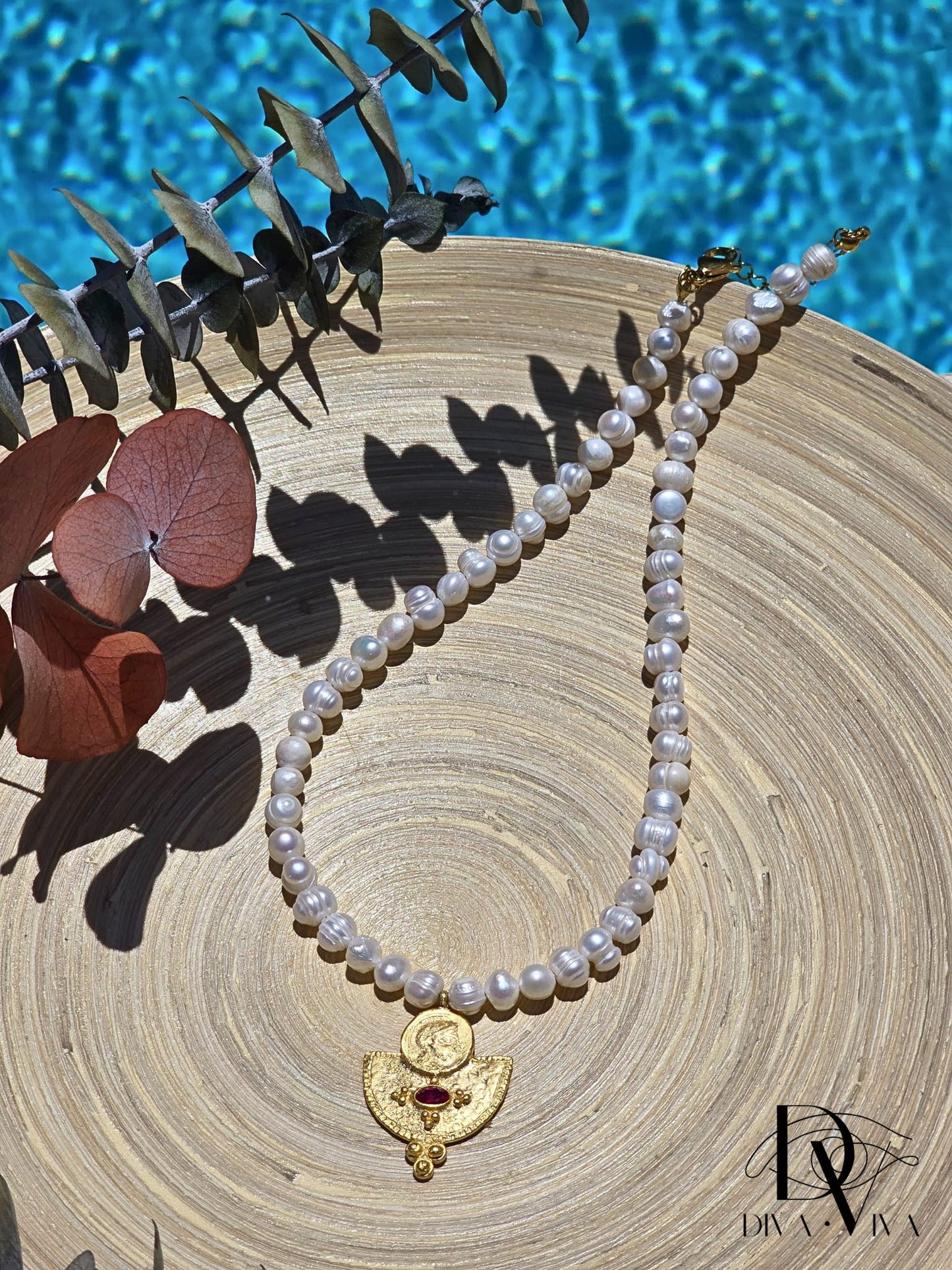 Soleia XX – Ruby Relic Antik Kolye (KOD-212)