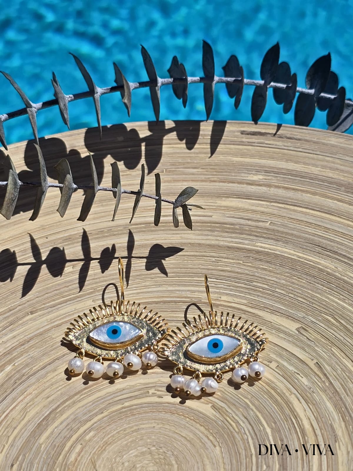 Soleia X – Pearl Gaze Küpe (KOD-202)