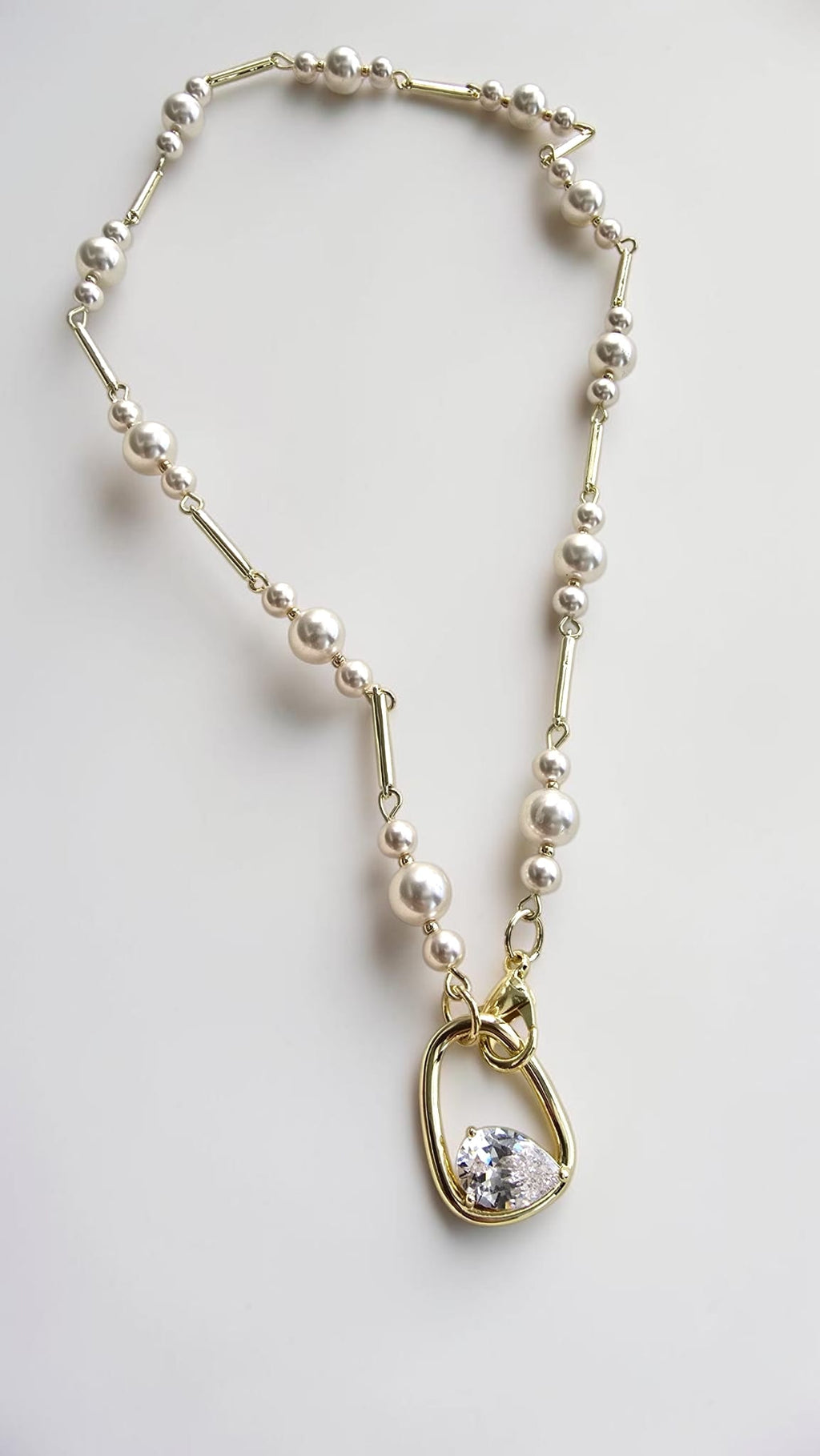 Auréa Pearl Lock Kolye (KOD-479)
