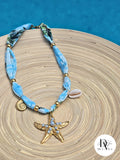 Steel Scarf Necklace Model 3 (KOD-245-2)