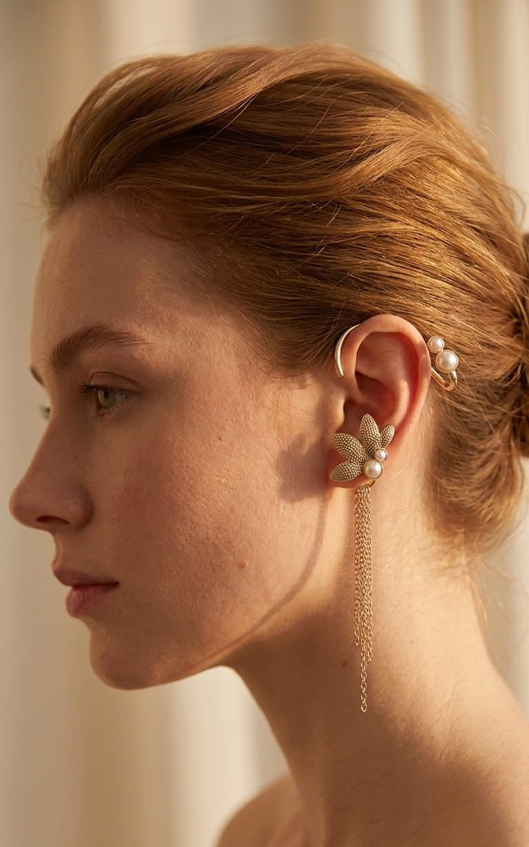 Fiora Tassel Earcuff (KOD-485)
