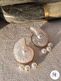 Pearl Shell Sallantılı Küpe (KOD-291)