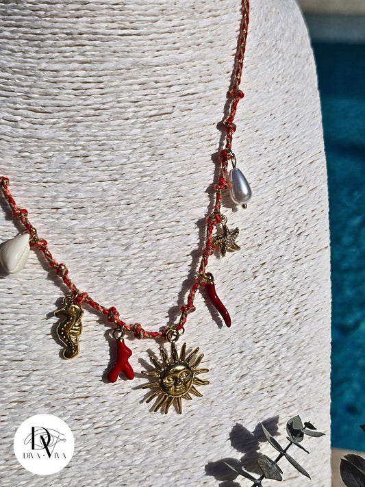 Coastal Charms Kolye Model-4  (KOD-221-3)