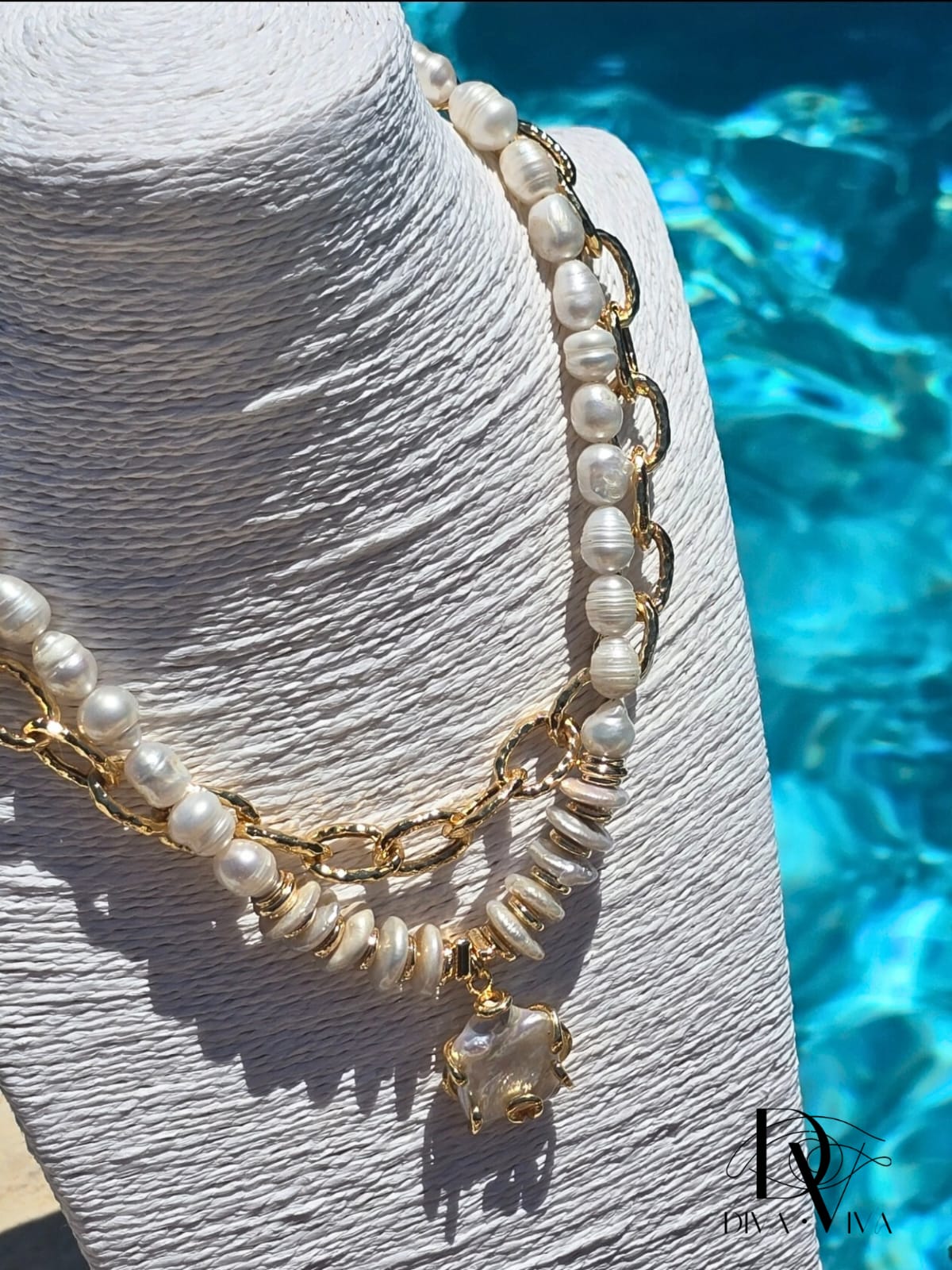 Soleia XVI – Pearl Crest Kolye (KOD-208)