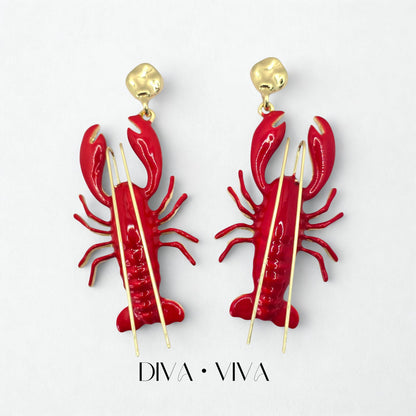Lobster Luxe Küpe (KOD-092)