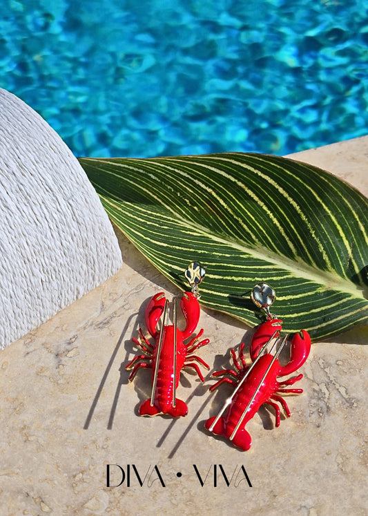 Lobster Luxe Küpe (KOD-092)