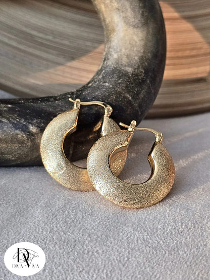 Lunar Texture Hoops (KOD-246)