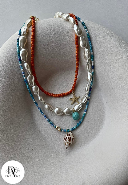 Trio Mare Kolye Seti (KOD-283)