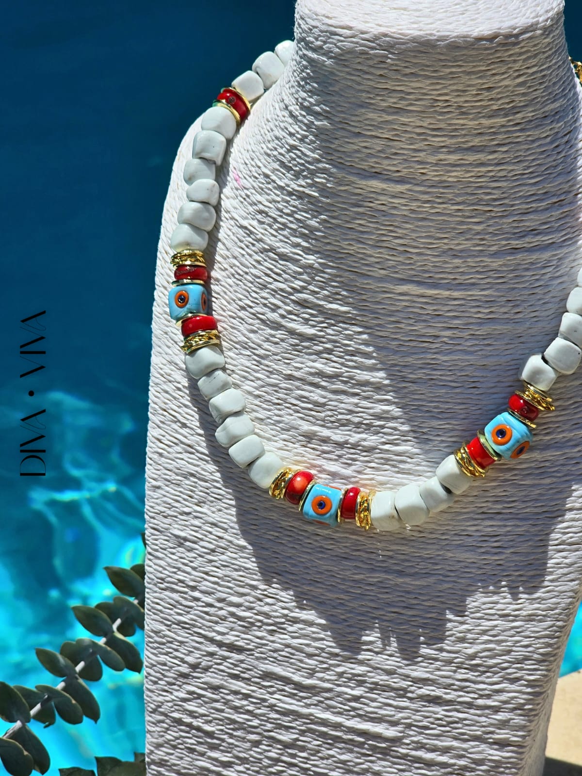 Soleia VI – Azure Beads Kolye (KOD-181)