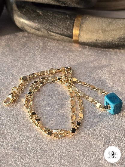 Golden Retro Kolye (KOD-287)