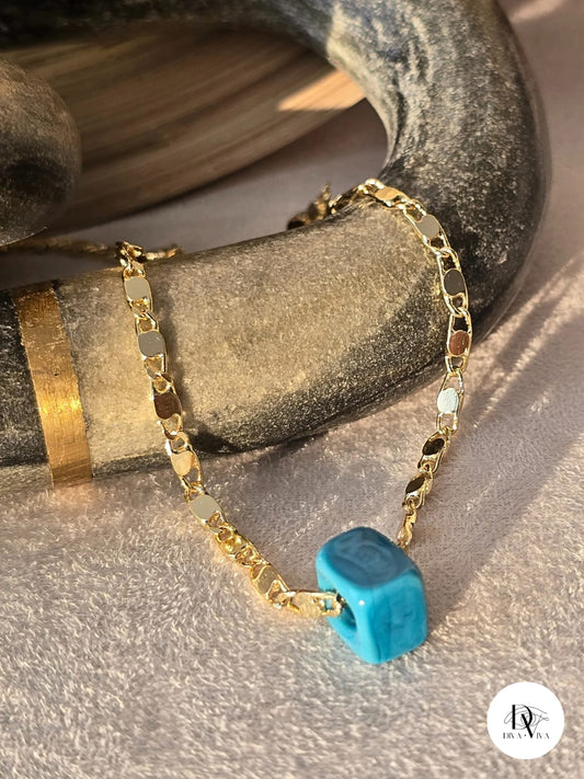 Golden Retro Kolye (KOD-287)