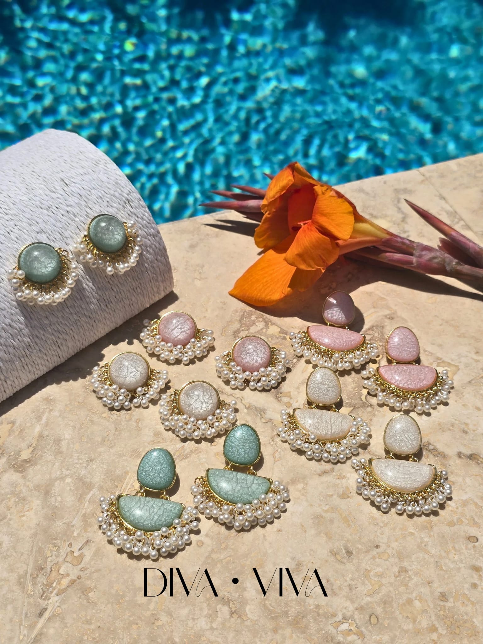 Boho Bloom Mini Küpe (KOD-084)