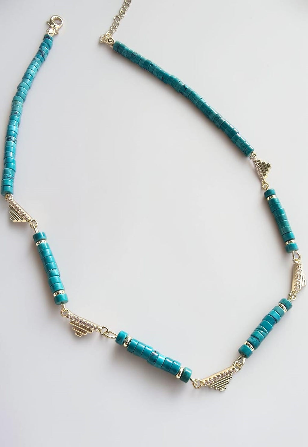 Soleia Beads Turkuaz / Bordo Kolye (KOD-481)