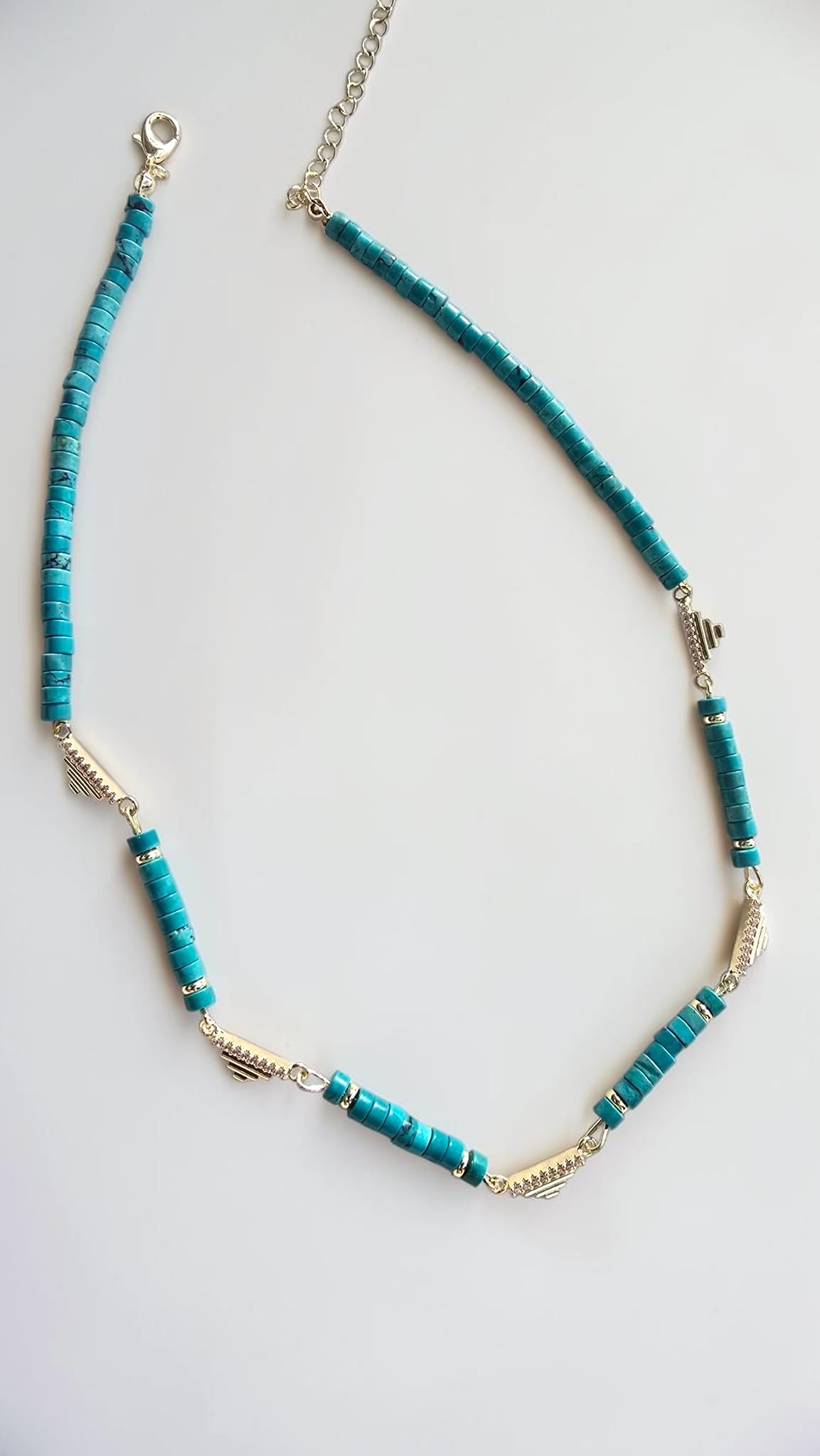 Soleia Beads Turkuaz / Bordo Kolye (KOD-481)