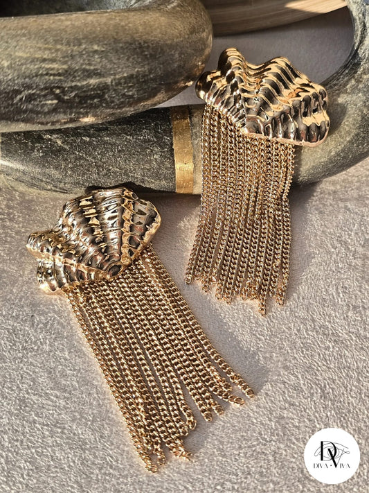 Oyster Chain Küpe (KOD-290)