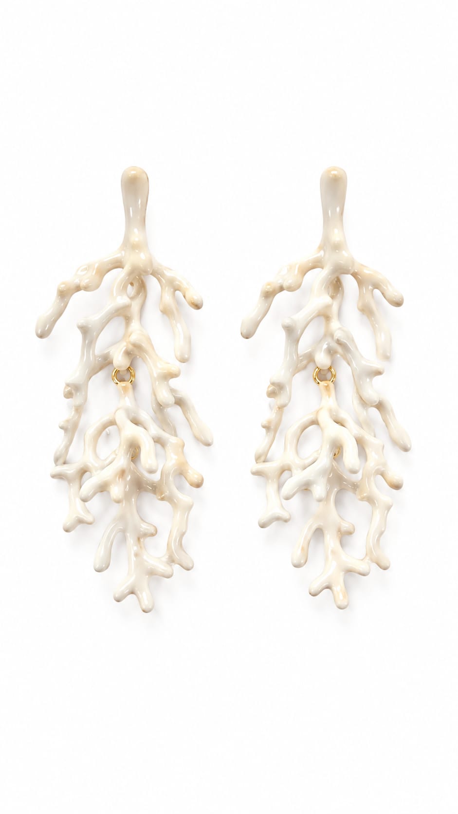 Coral Drop Sallantılı Küpe