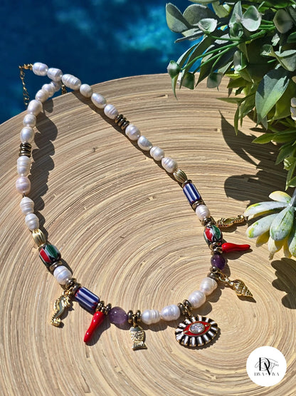 SOLEIA XXIII – Ocean Amulet Kolye (KOD-286)