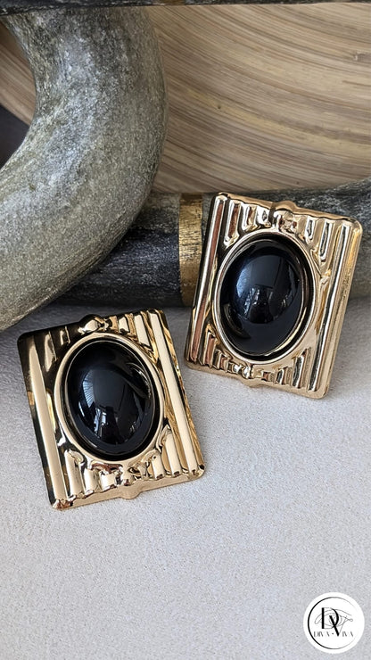 Muse Earrings – Gold Kaplama Trend Model Küpe (KOD-348)