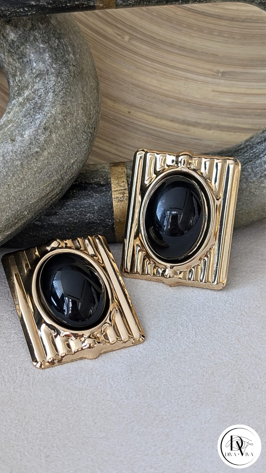 Muse Earrings – Gold Kaplama Trend Model Küpe (KOD-348)