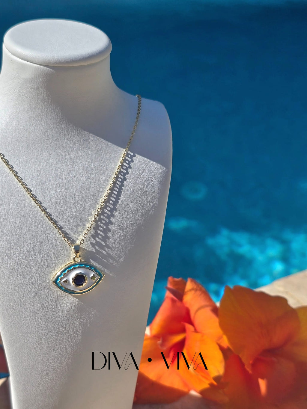 Aqua Eye Kolye (KOD-136)