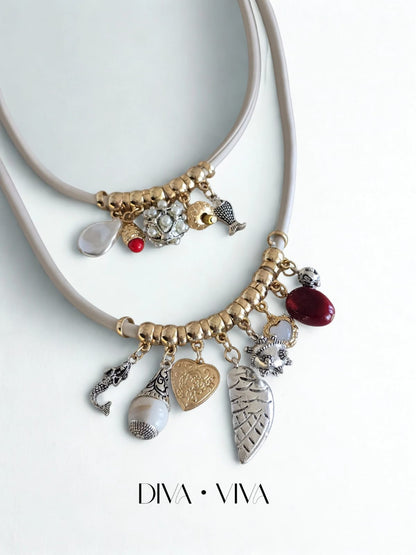 Charm Echo 2li Kolye (KOD-158)
